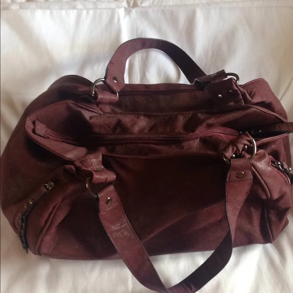 Cute Burgundy Satchel